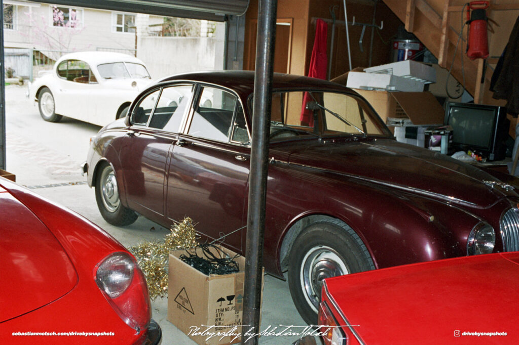 Jaguar Mk2 and 140 FHC in New Zealand Drive-by Snapshots by Sebastian Motsch