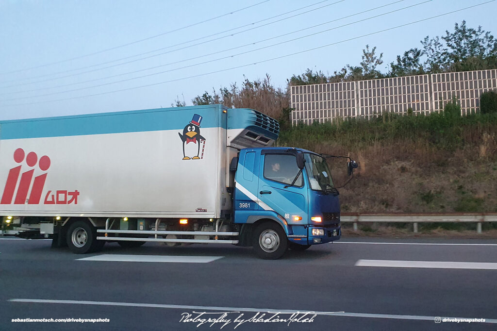 Refrigerated Box Truck near Tokyo Japan Drive-by Snapshots by Sebastian Motsch