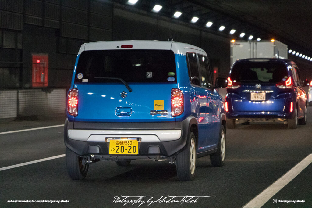 Suzuki Hustler in Tokyo Japan Drive-by Snapshots by Sebastian Motsch