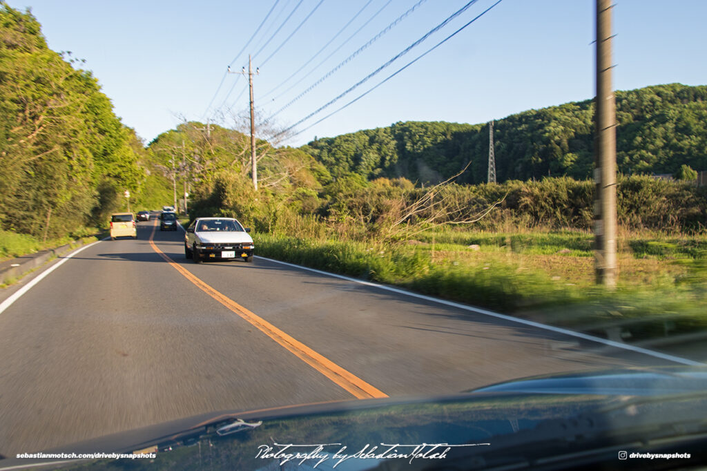 Toyota AE86 near Motegi Japan Drive-by Snapshots by Sebastian Motsch
