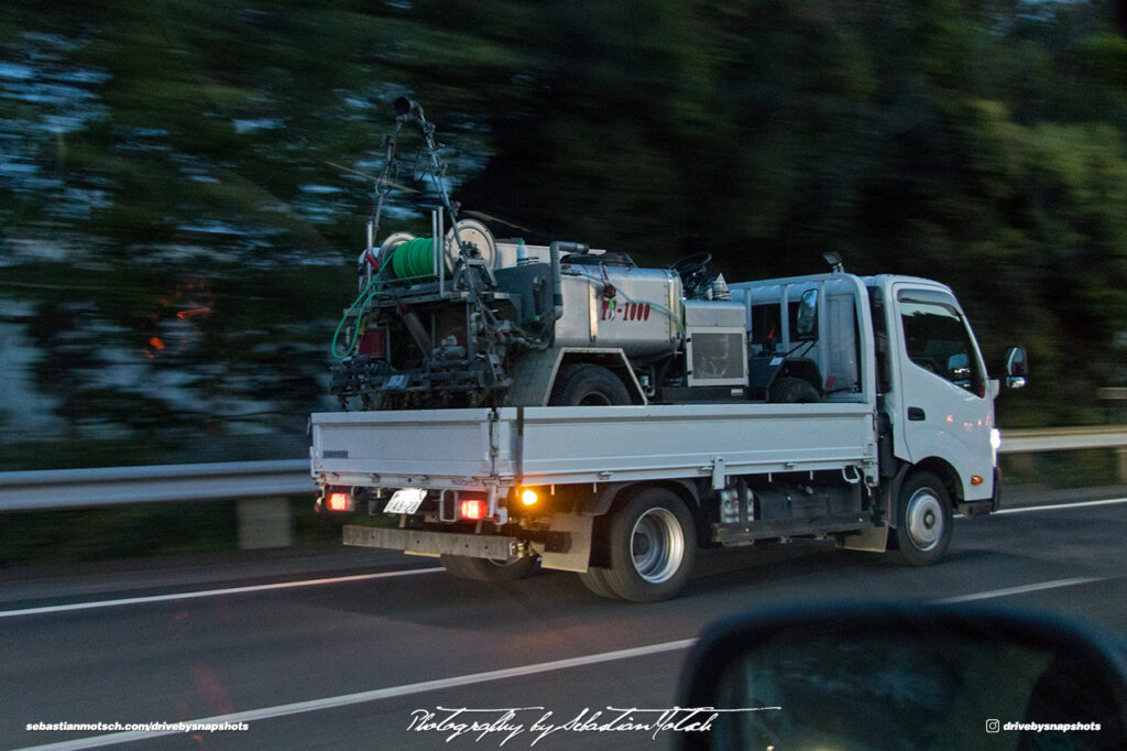Work Truck in Tokyo Japan Drive-by Snapshots by Sebastian Motsch