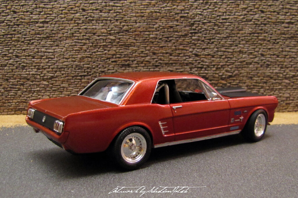 1966 Ford Mustang Hardtop Coupe Scale Model by Sebastian Motsch