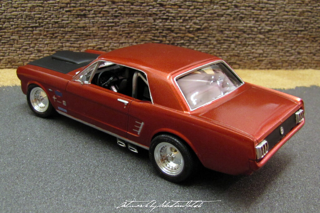 1966 Ford Mustang Hardtop Coupe Scale Model by Sebastian Motsch