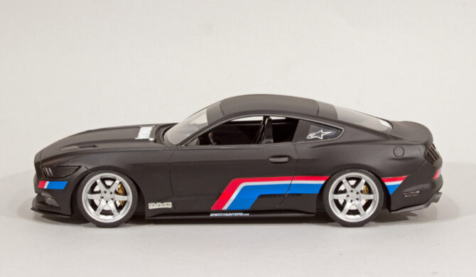2015 Ford Mustang GT TE37 Scale Model by Sebastian Motsch