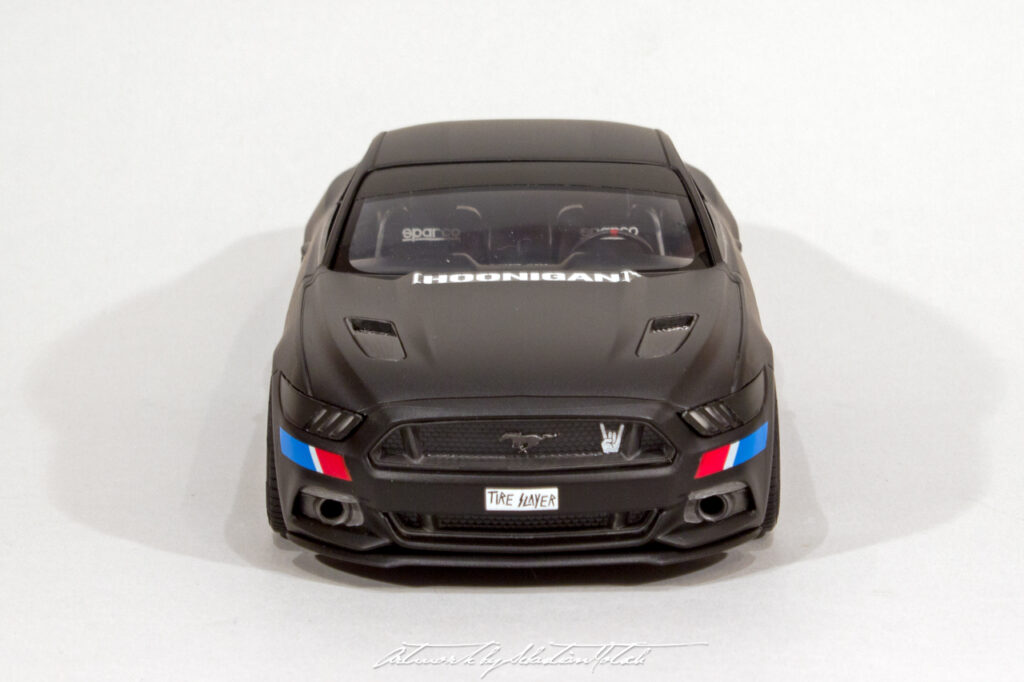 2015 Ford Mustang GT TE37 Scale Model by Sebastian Motsch