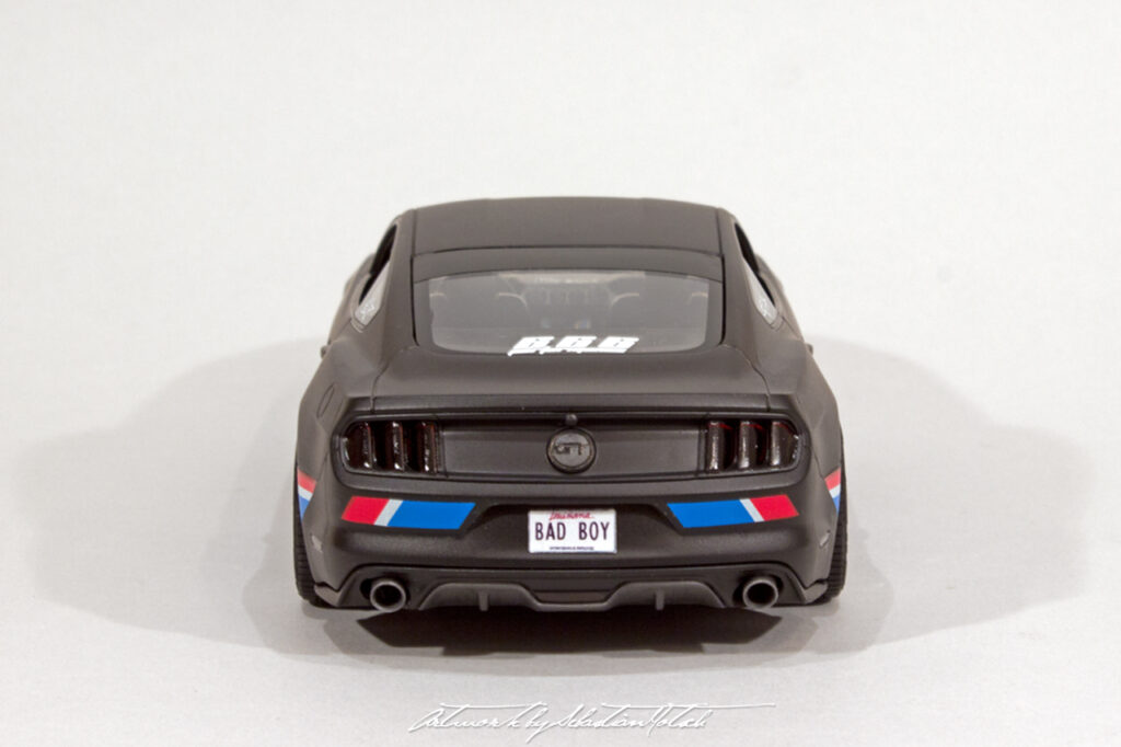 2015 Ford Mustang GT TE37 Scale Model by Sebastian Motsch
