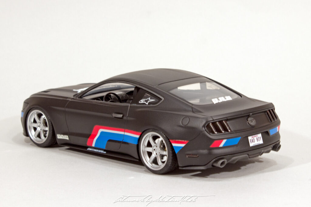 2015 Ford Mustang GT TE37 Scale Model by Sebastian Motsch