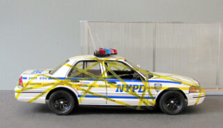 Ford Crown Victoria NYPD Scale Model by Sebastian Motsch