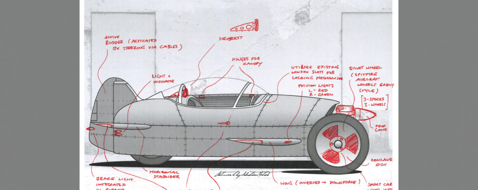 Morgan Spitfire Project Concept Photoshop by Sebastian Motsch
