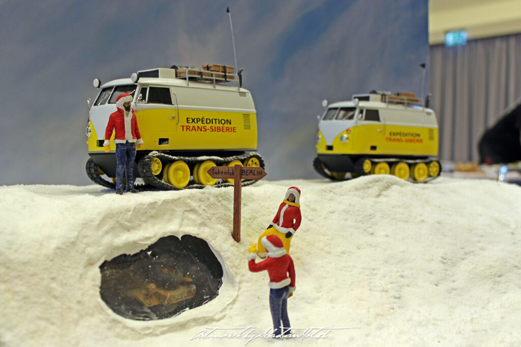 Volkswagen T1 Pascal Meslet Trans-Siberie Scale Model by Sebastian Motsch 02