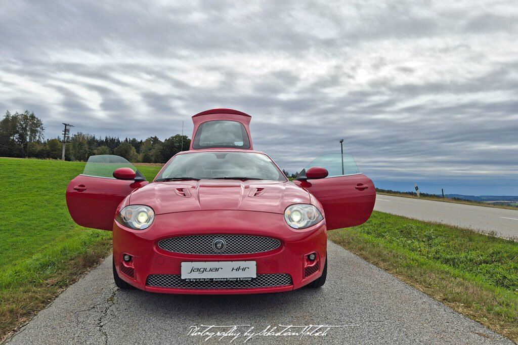 Jaguar XK-R Car Shooting by Sebastian Motsch