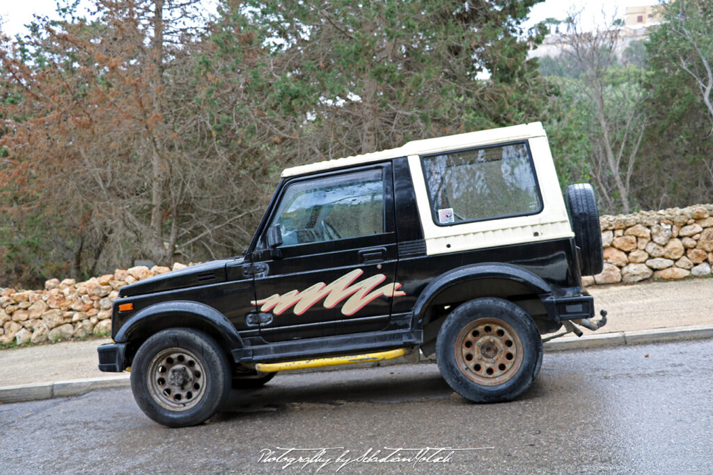 Suzuki Samurai in Malta Drive-by Snapshots by Sebastian Motsch