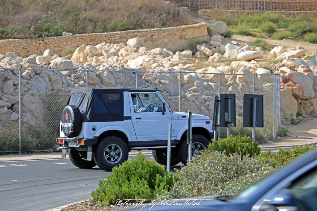 Suzuki Samurai in Malta Drive-by Snapshots by Sebastian Motsch