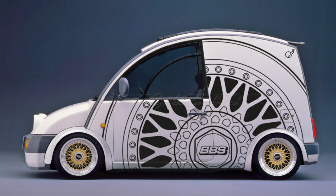 Nissan S-Cargo BBS Photoshop Chop by Sebastian Motsch