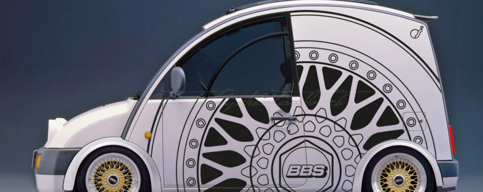 Nissan S-Cargo BBS Photoshop Chop by Sebastian Motsch