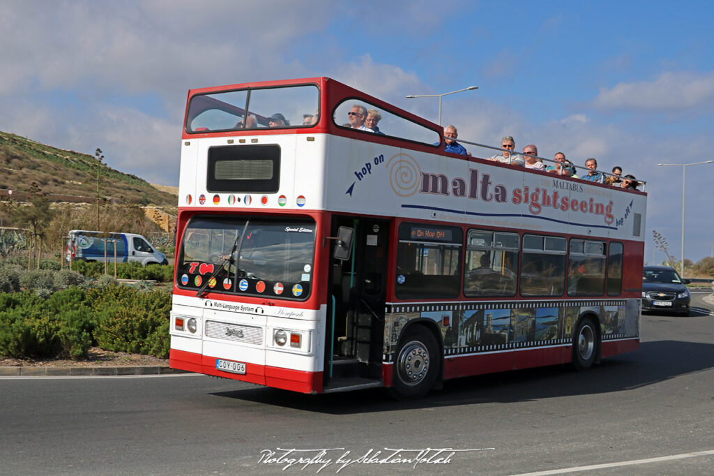 Leyland Double Decker Bus Malta Drive-by Snapshots by Sebastian Motsch