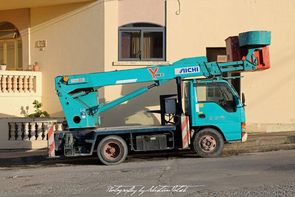 Mitsubishi Canter Telescope Bucket Malta Drive-by Snapshots by Sebastian Motsch