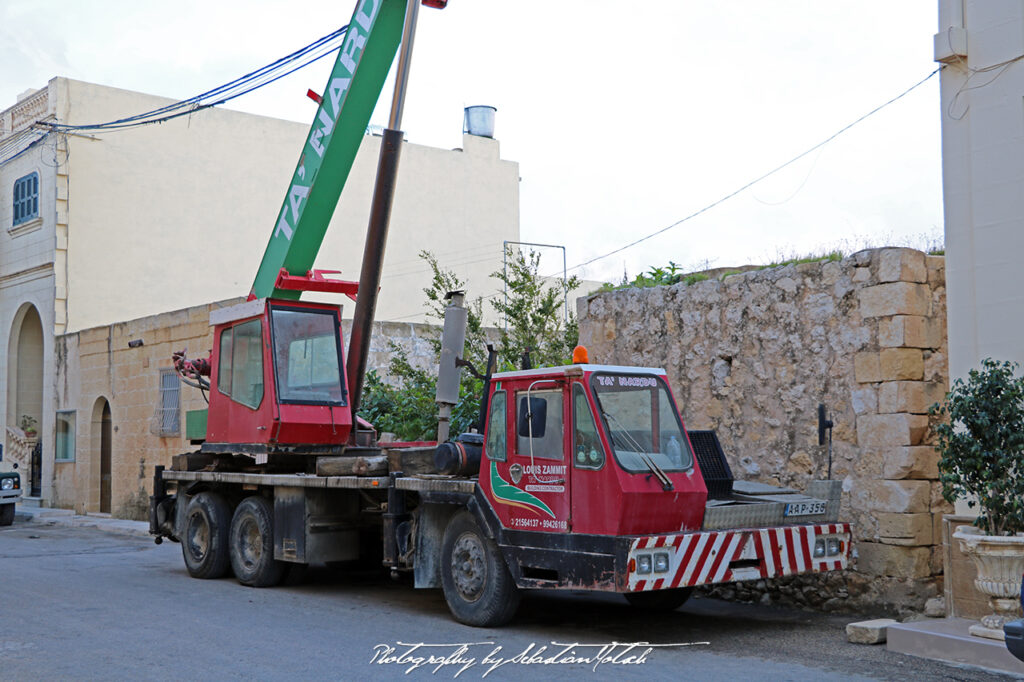 Mobile Crane Malta Drive-by Snapshots by Sebastian Motsch