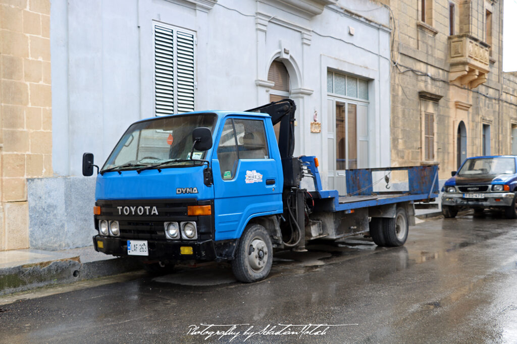 Toyota Dyna Flatbed Truck Malta Drive-by Snapshots by Sebastian Motsch