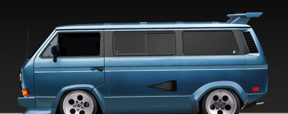 Volkswagen T3 Countach 5000QV Photoshop by Sebastian Motsch