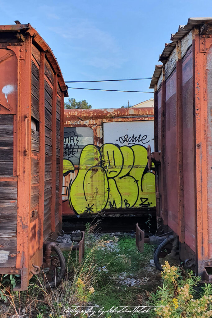 Corsica Camp Raffali Train Depot Photo by Sebastian Motsch