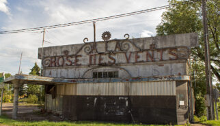France Station Service A La Rose des Vents Photography by Sebastian Motsch