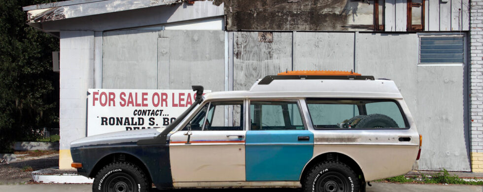 Volvo 145 Lifted Wagon Photoshop Chops by Sebastian Motsch