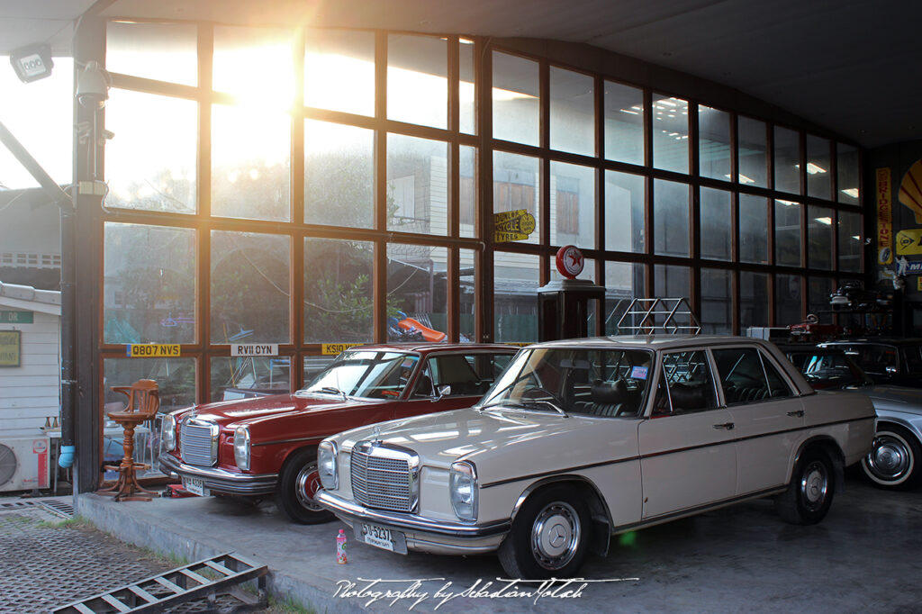 Auto Vintage Cafe Bangkok Thailand Photography by Sebastian Motsch