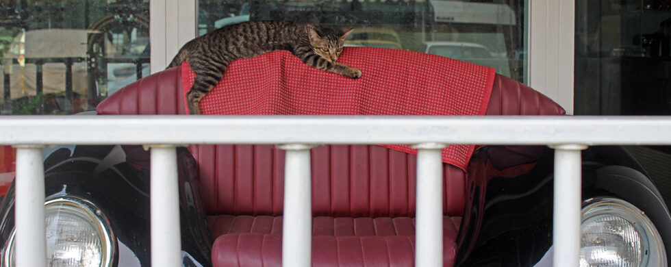 Auto Vintage Cafe Bangkok Thailand Photography by Sebastian Motsch