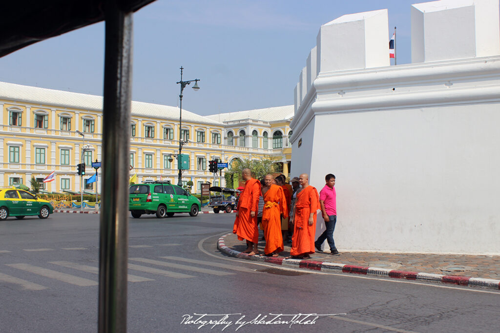 Monks in Bangkok Thailand Photography by Sebastian Motsch