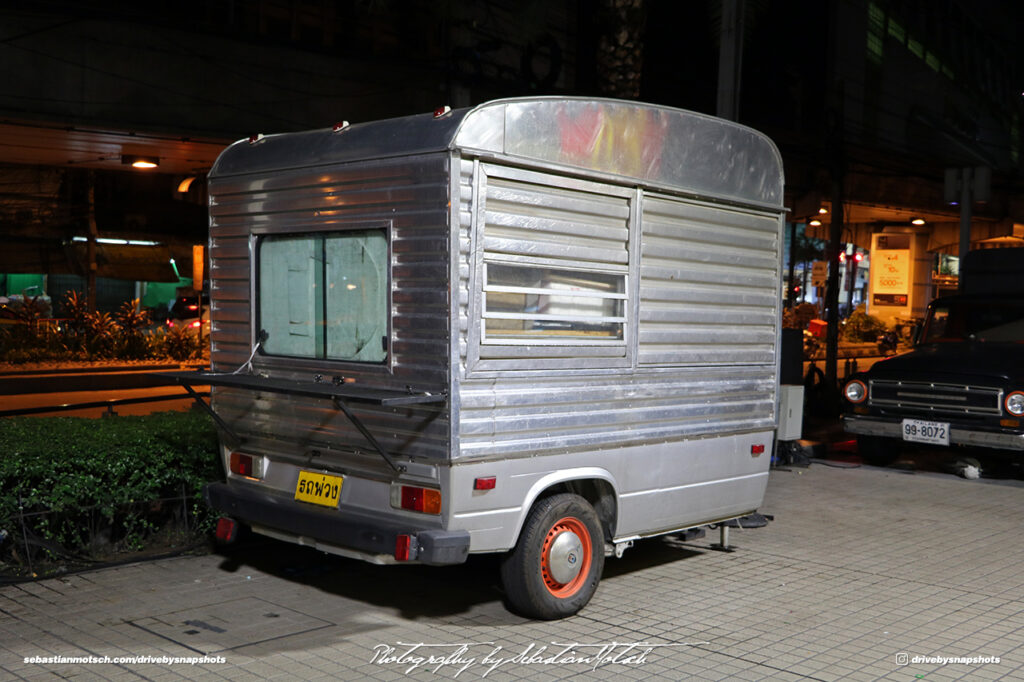 Volkswagen T3 Trailer Food Truck Bangkok Drive-by Snapshots by Sebastian Motsch
