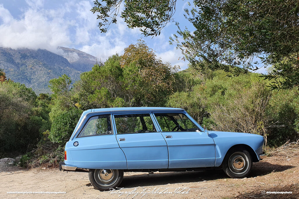 Citroen Ami8 Corsica Drive-by Snapshots by Sebastian Motsch