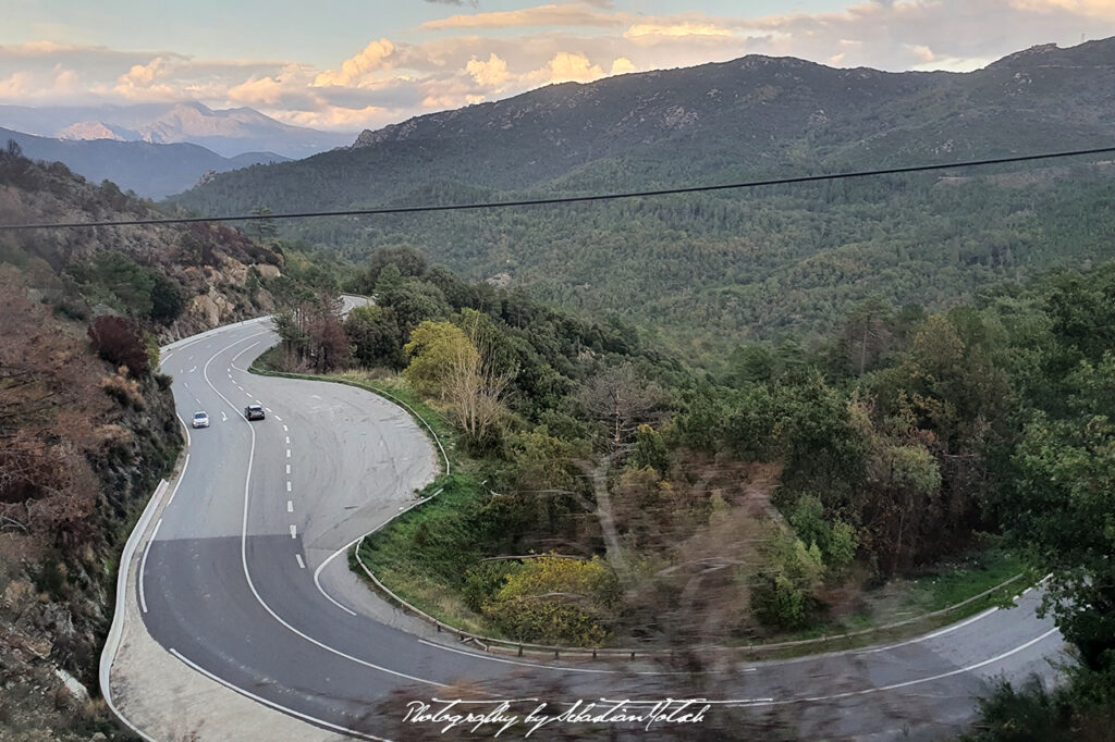 Corsica Ajaccio to Corte Photography by Sebastian Motsch