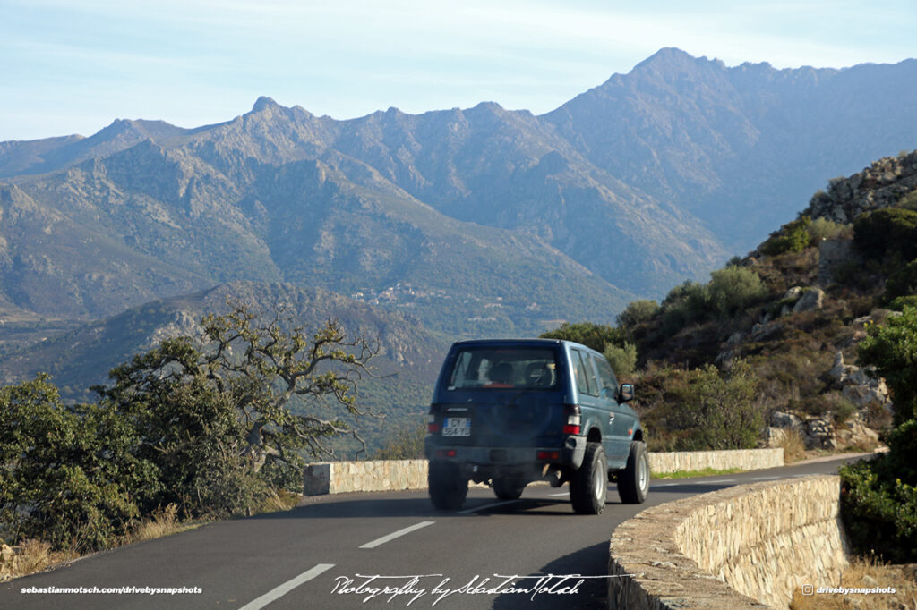 Mitsubishi Pajero SWB 4x4 Corsica Drive-by Snapshots by Sebastian Motsch