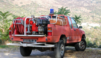 Toyota Hilux 4x4 Saupeurs Pompiers Corsica Drive-by Snapshots by Sebastian Motsch