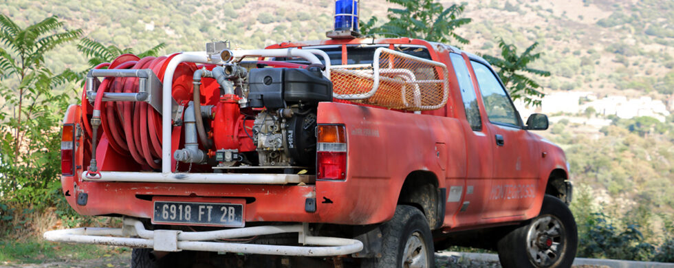Toyota Hilux 4x4 Saupeurs Pompiers Corsica Drive-by Snapshots by Sebastian Motsch