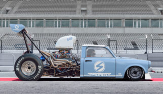 Trabant 601S V8 Super Pro ET Dragster Photoshop by Sebastian Motsch