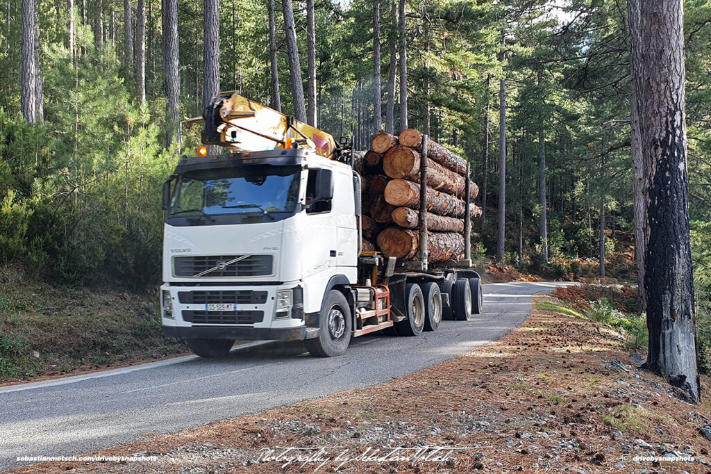 Volvo FH10 Logging Truck Corsica Drive-by Snapshots by Sebastian Motsch