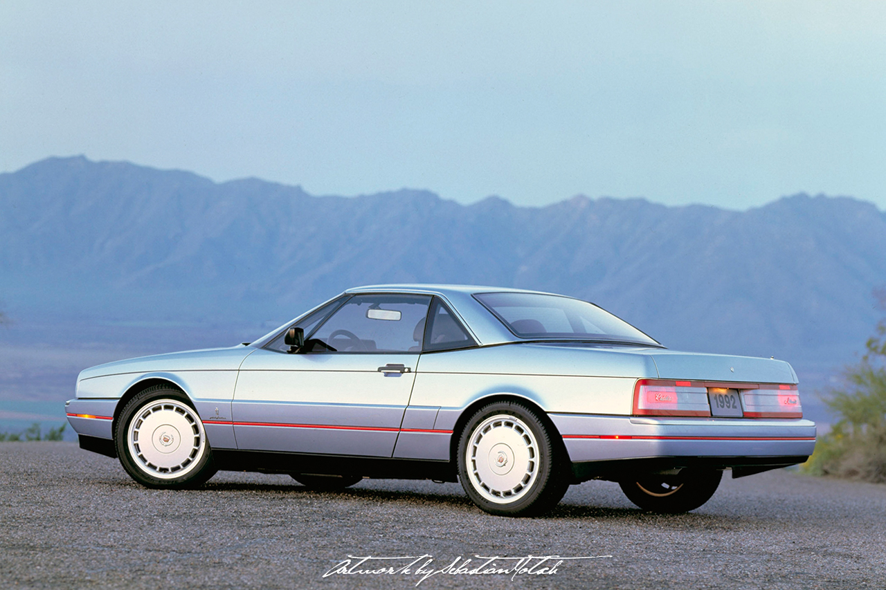 Cadillac Allanté Photoshop Chops by Sebastian Motsch