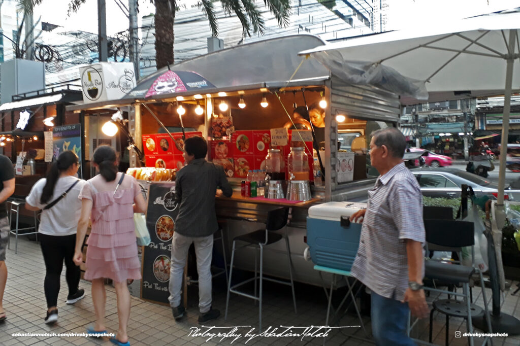 Food Trailer Bangkok Drive-by Snapshots by Sebastian Motsch