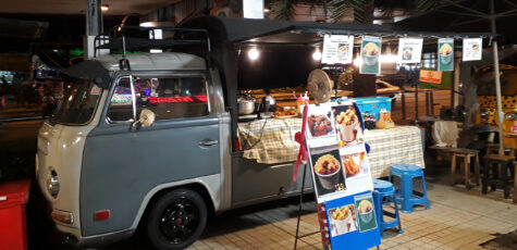 Volkswagen T2a Food Truck Bangkok Drive-by Snapshots by Sebastian Motsch