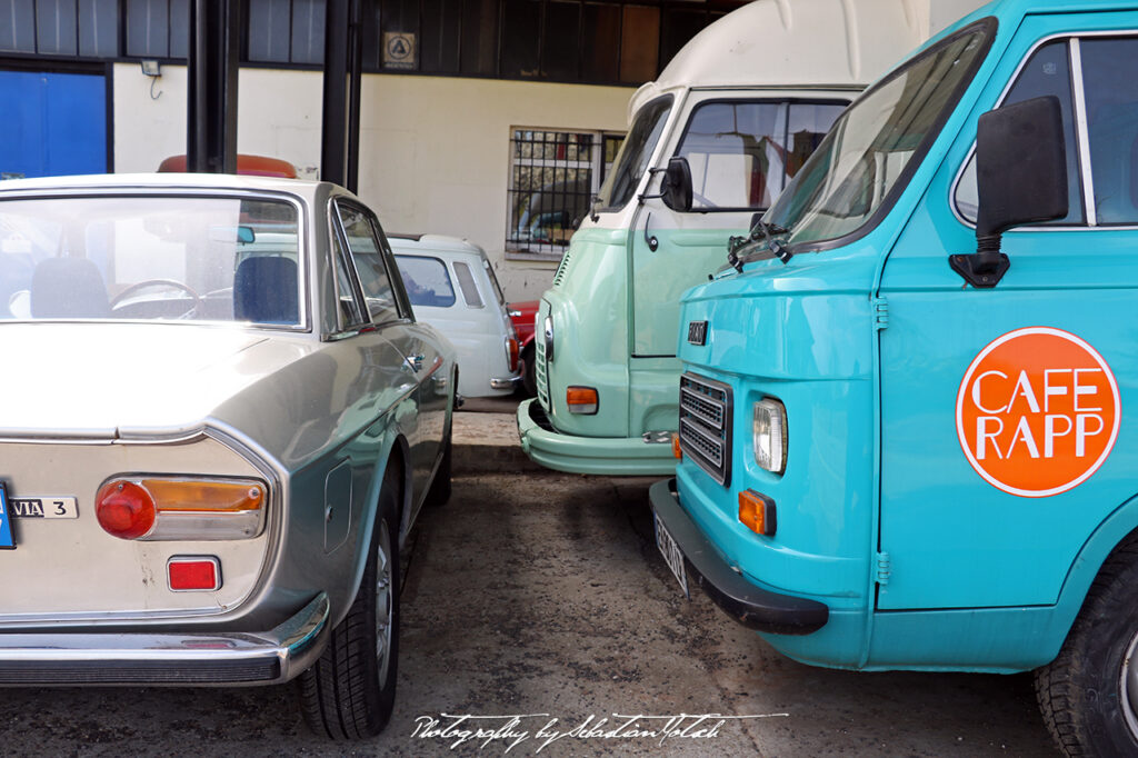 Lancia Fulvia FIAT 900 Coriasco Alsace France Drive-by Snapshots by Sebastian Motsch