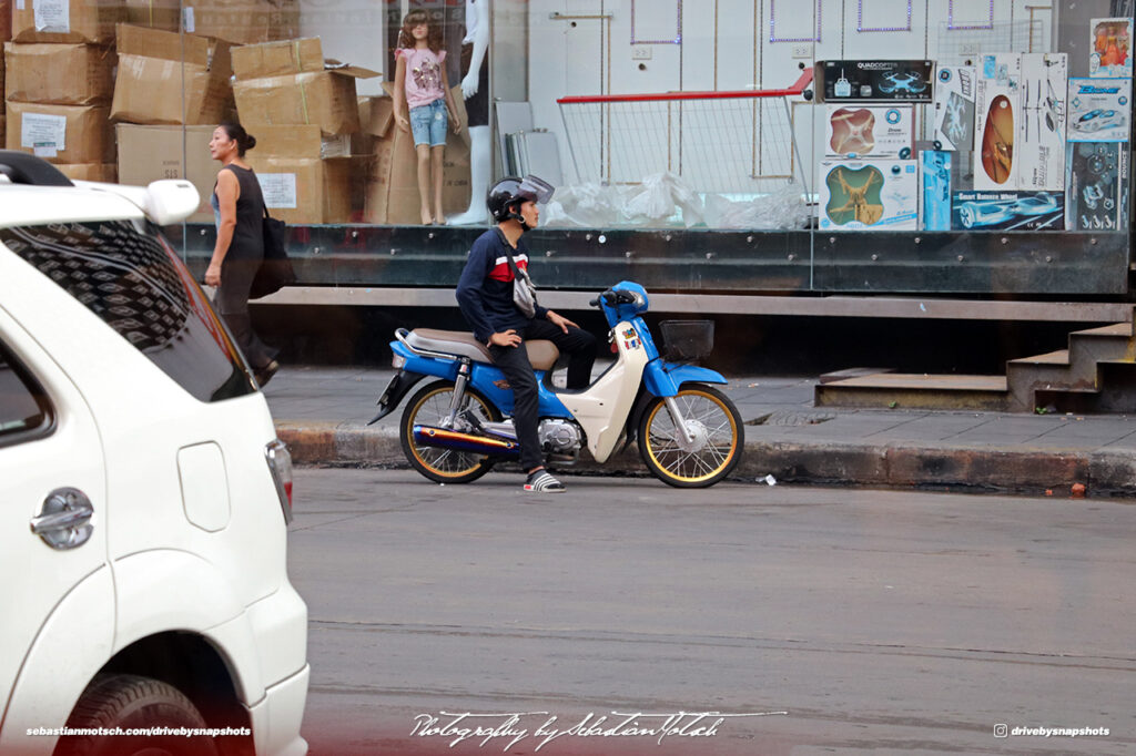 Scooter Bangkok Thailand Drive-by Snapshots by Sebastian Motsch