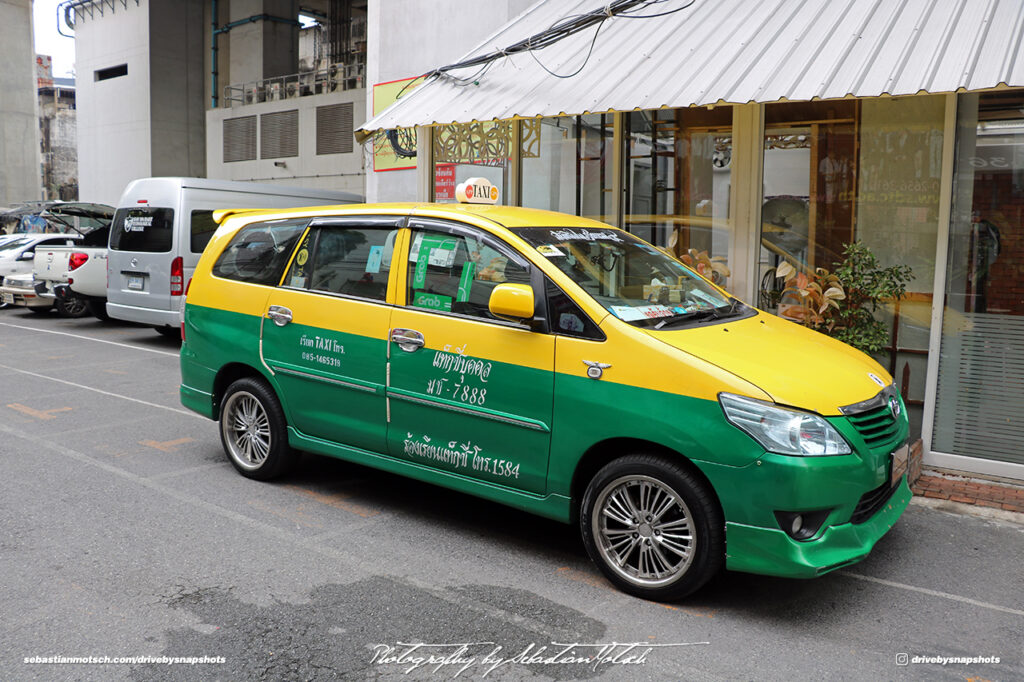 Toyota Van Taxi Bangkok Thailand Drive-by Snapshots by Sebastian Motsch