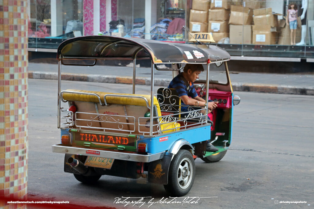 Tuktuk Bangkok Thailand Drive-by Snapshots by Sebastian Motsch