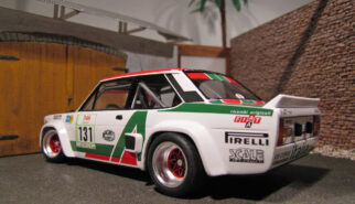 FIAT 131 Rallye Tarmac Scale Model by Sebastian Motsch