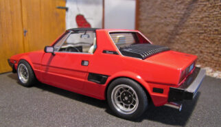FIAT X1-9 Scale Models by Sebastian Motsch