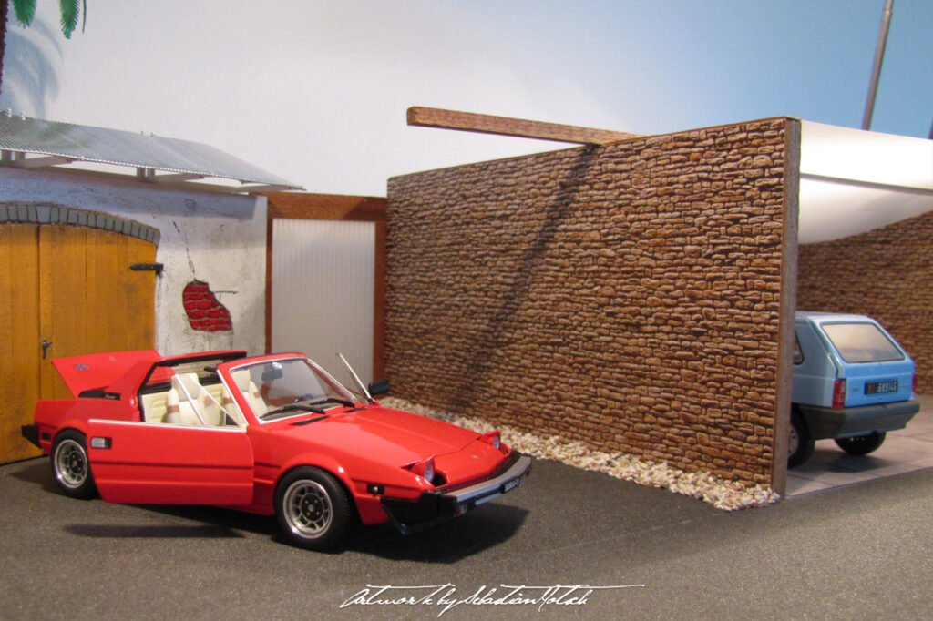 FIAT X1-9 Scale Models by Sebastian Motsch
