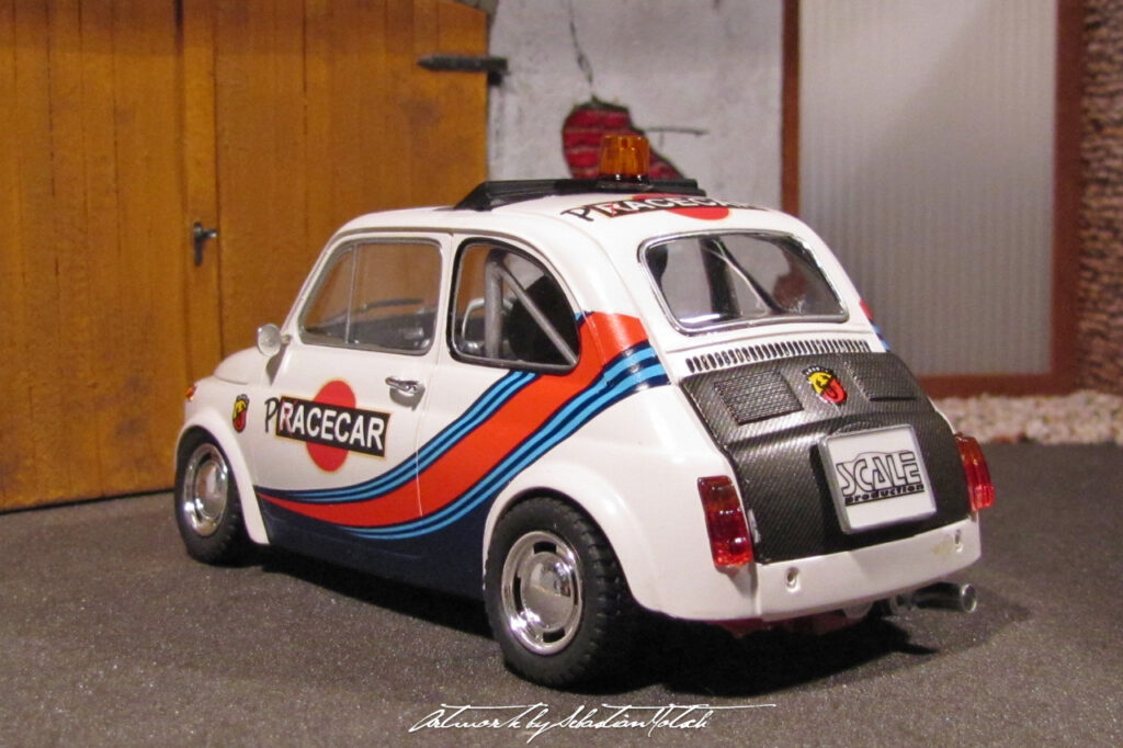 Tamiya FIAT 500 Monoposto Scale Models by Sebastian Motsch