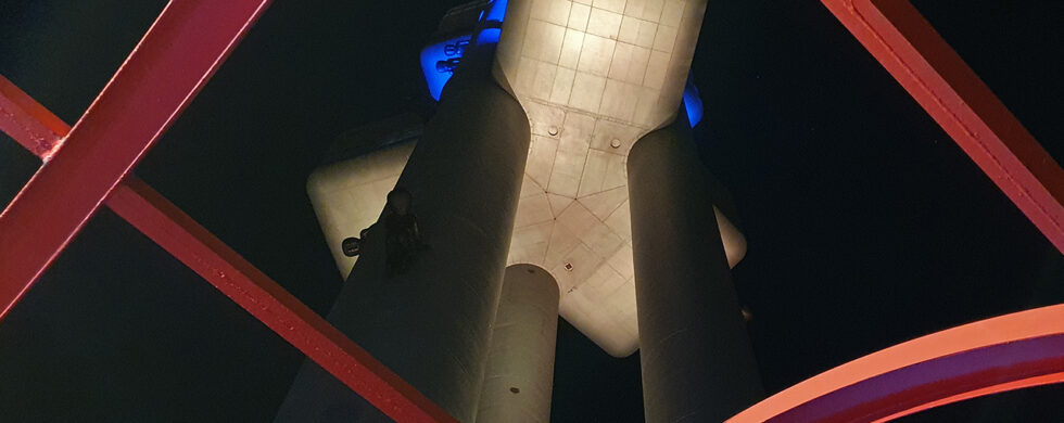 CZ Praha Žižkov Television Tower Photo by Sebastian Motsch